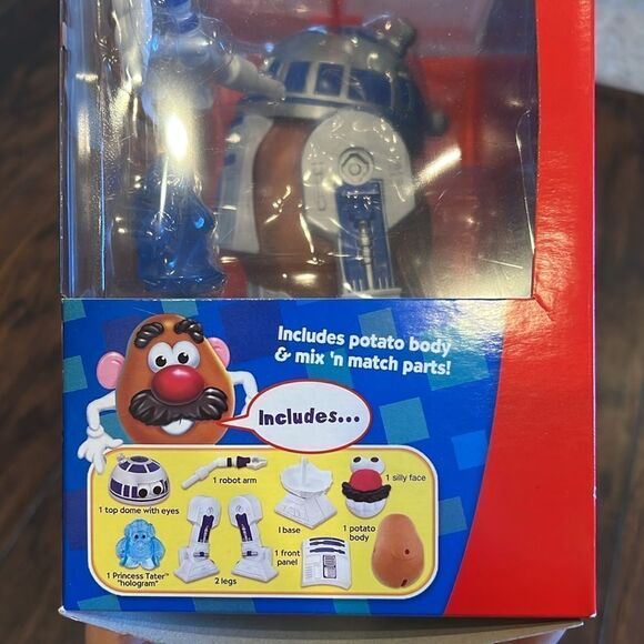 STAR WARS R2-D2 ARTOO-POTATOO  Mr. POTATO HEAD w PRINCESS Tater Change Faces - Picture 7 of 8